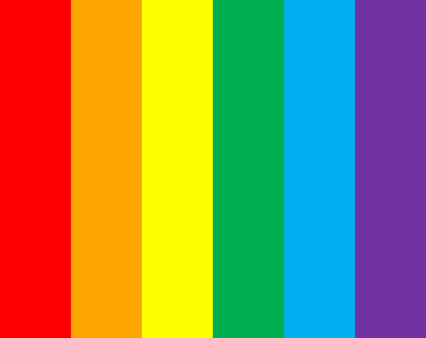 LGBTQ Rainbow Flag Lines